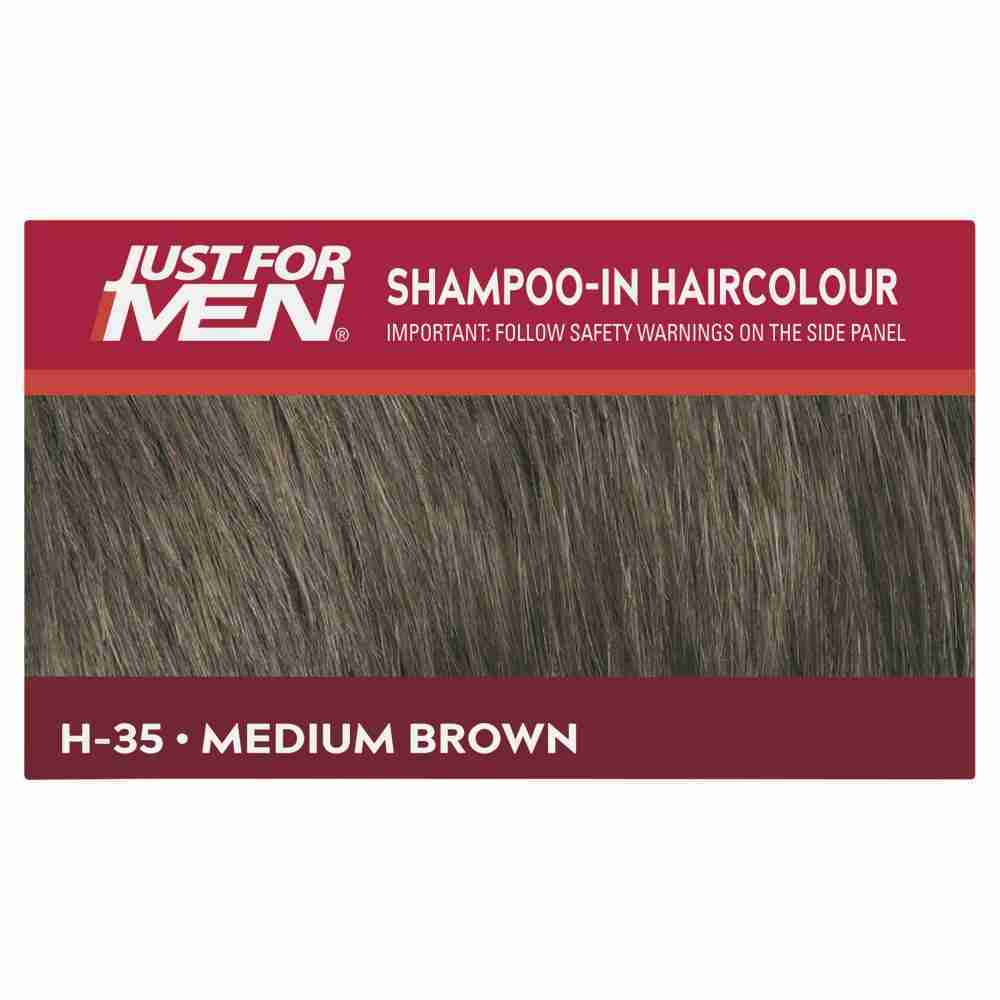 Just For Men Shampoo-In Haircolour Medium Brown - Image 5