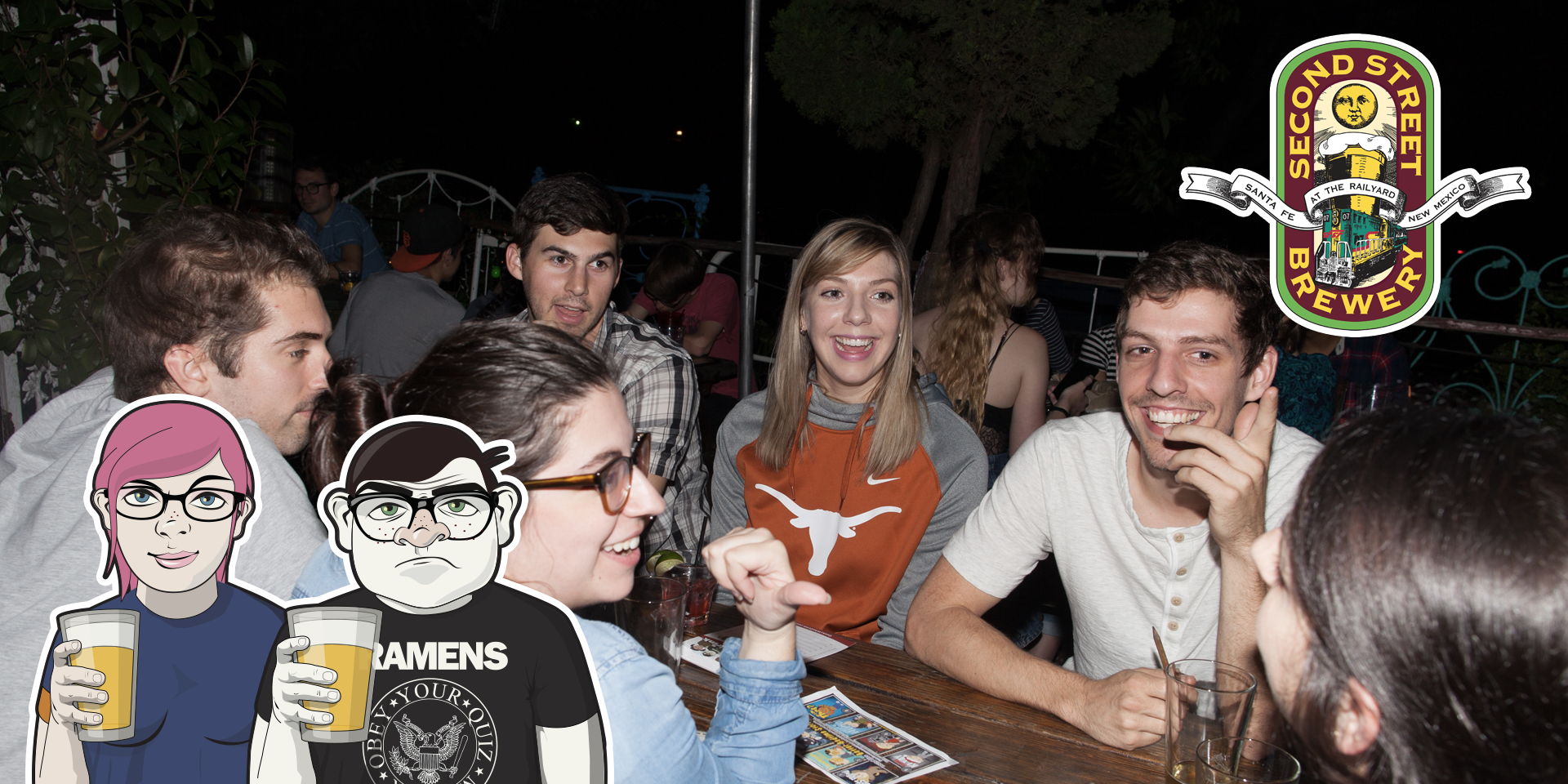 Geeks Who Drink Trivia Night at Second Street Brewery (at The Railyard) promotional image