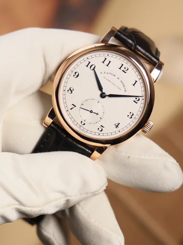 A. Lange & Söhne 1815 Rose Gold Small seconds Silver Dial with Arabic numerals