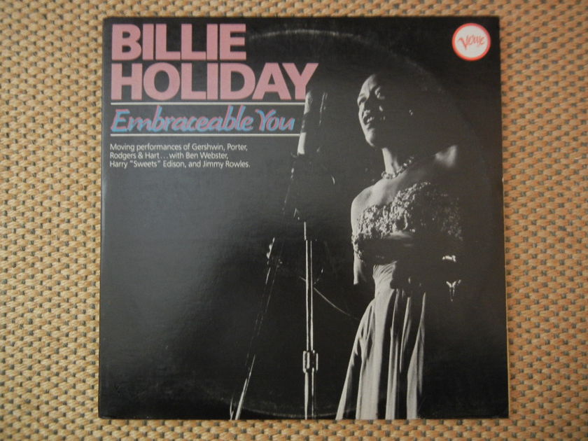Billie Holiday  - Embraceable You Verve 817 359-1