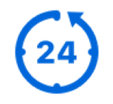 รองรับการทำงานตลอด  24 ชั่วโมง 7 วัน