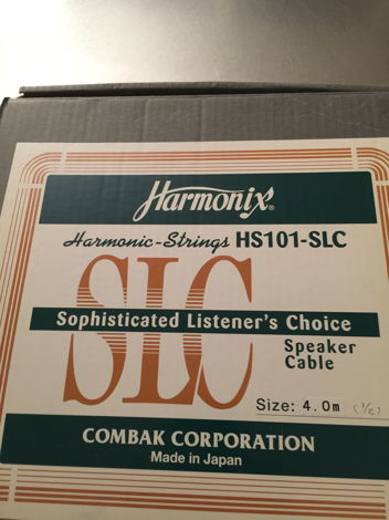 Harmonix HS101-SLC 4M Speaker Cables (pr.)