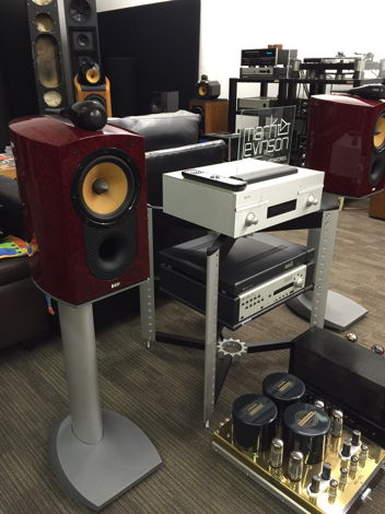B&W Signature Red BirdsEye 805 Monitors with Factory St...