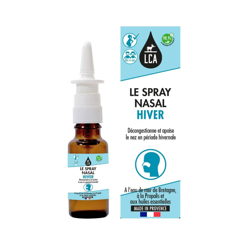 Spray Nasal Propolis Verte-hydrolat de Lavande Bio