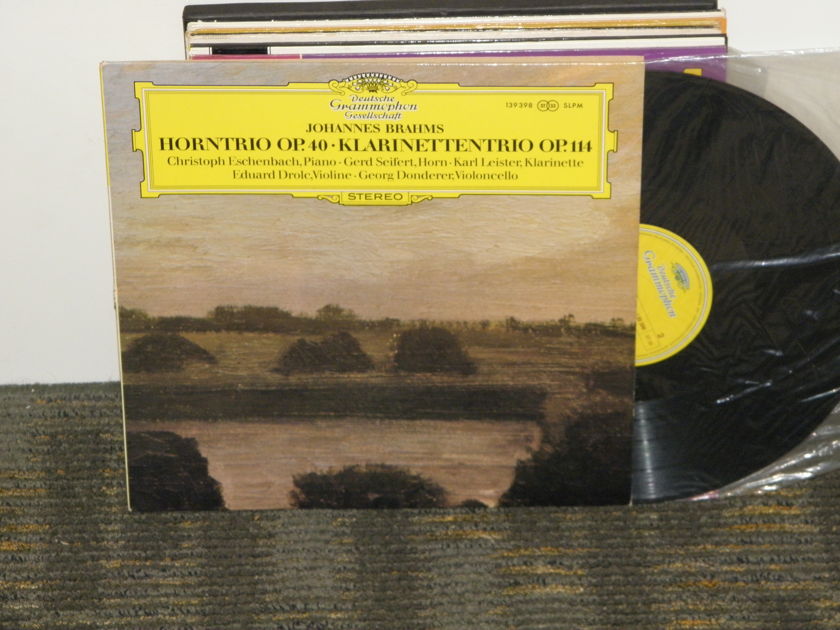Eisenbach/Leister/Donderer - Brahms "Trio For Piano,Clarinet,Cello" DG 139 398 German Pressing