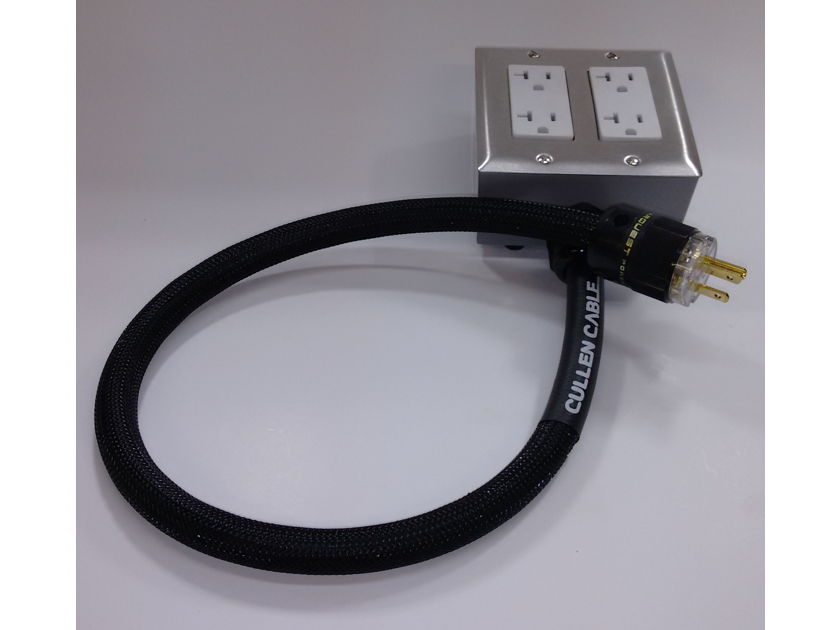 CULLEN CABLE  GOLD SERIES 4 OUTLET POWER BOX MADE IN THE USA!