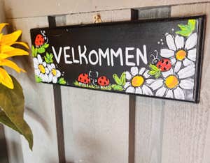 Velkommenskilt