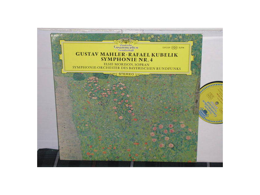 Kubelik/SOdBR - Mahler No.4 DGG German import Tulip label