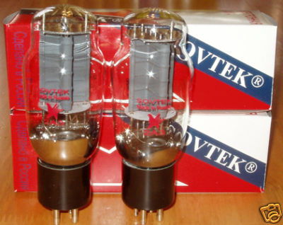 Sovtek 2A3 tubes, brand new matched pairs !