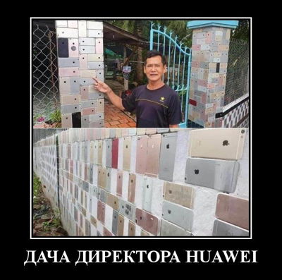 Дача директора Huawey.