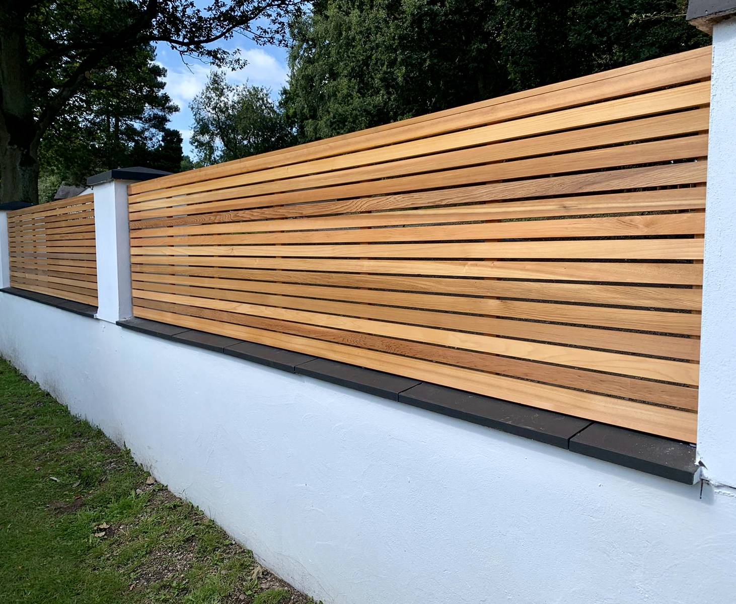 Contemporary Slatted Panel