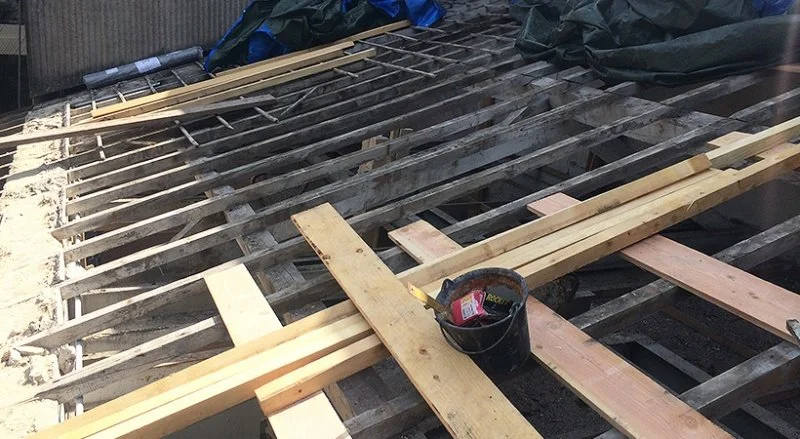 Renforcement d’une charpente traditionnelle avec réalignement — photo 7 sur 8 — CEG TOITURE