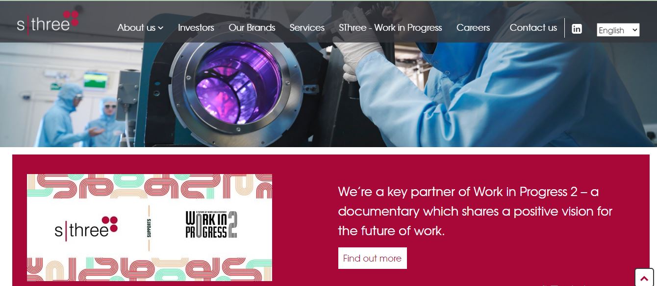 SThree product / service