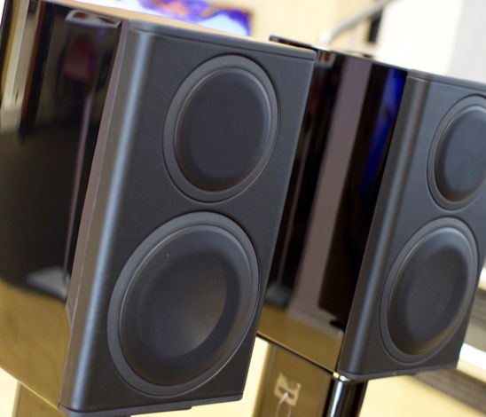Monitor Audio PL100II Speakers W/ Stands (Piano BLACK P...