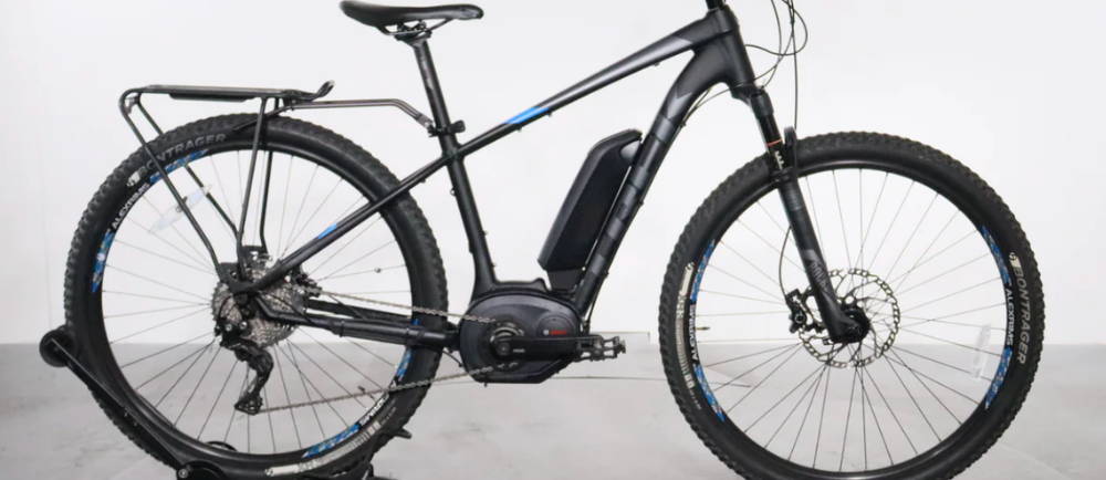 a Trek Powerfly 7 electric mountain bike