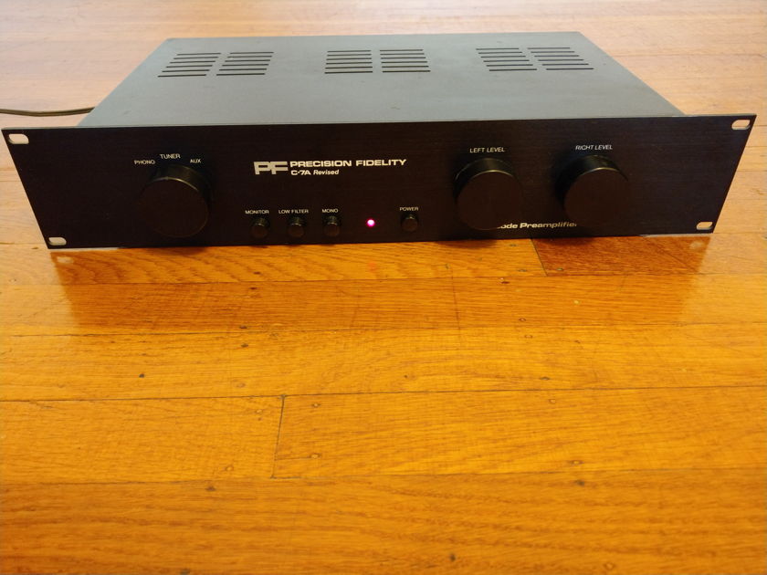 Precision Fidelity C7-AR Tube Preamp - Works and Looks Beautiful