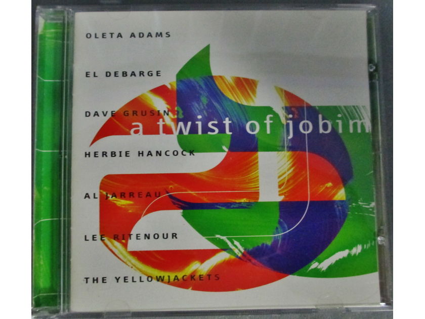 A TWIST OF JOBIM (CD) - JAZZ GREATS COMPILATION (1997) I.E. MUSIC 314 533 893-2