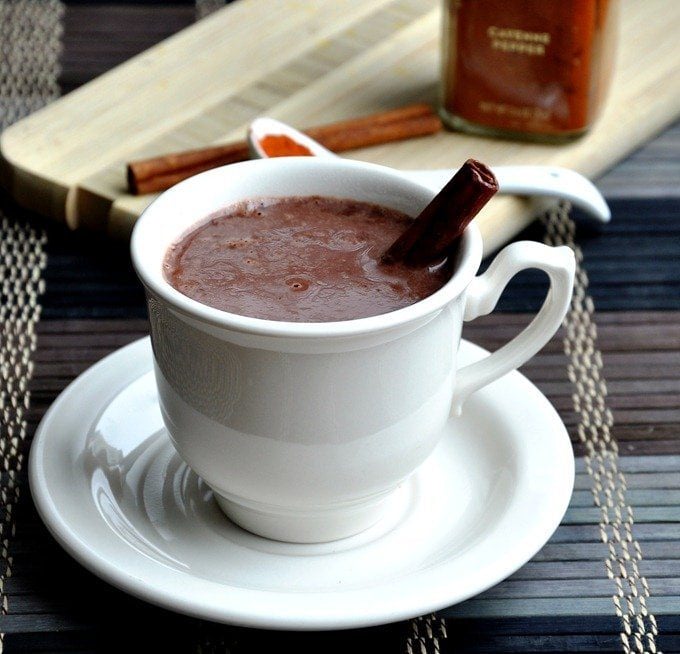 Mayan Hot Chocolate (reduced-fat) - Honey, Whats Cooking