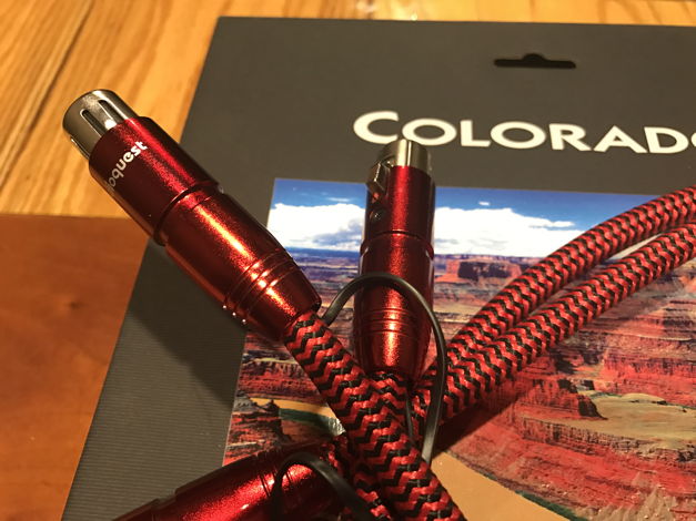 Audioquest Colorado - 1 Meter XLR Amazing cables...OVER...