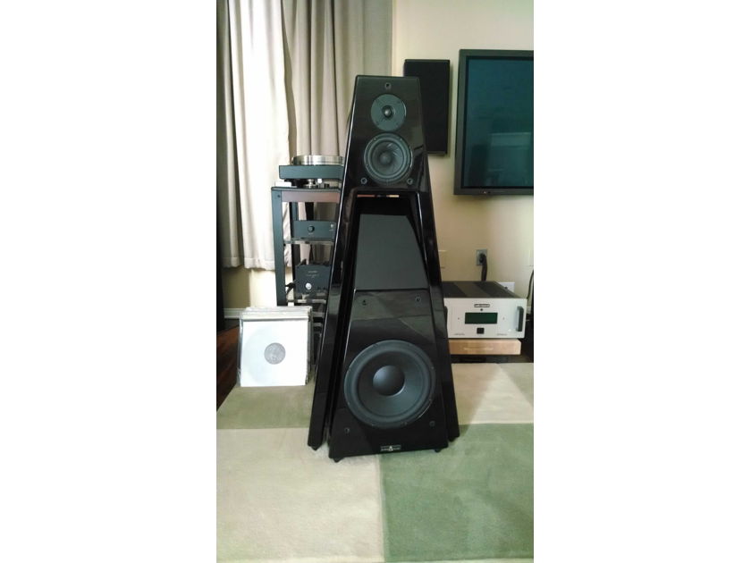 Gershman Acoustics Black Swan Speakers - Reference Speakers in Excellent Condition
