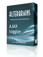AJAX toggler - переключатель Ajax в админке Joomla