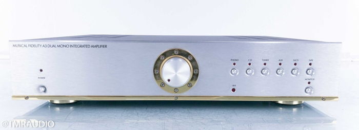 Musical Fidelity A3 Dual Mono Integrated Amplifier A-3;...