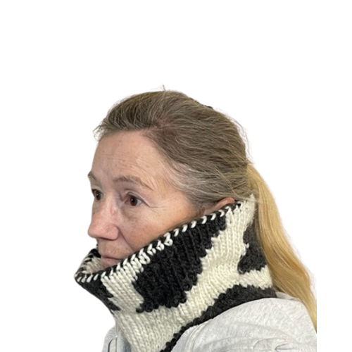 Cow Chic Headband & Cowl