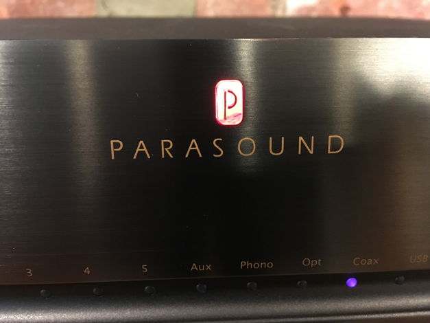 Parasound Halo P-5 Preamp in Black with Remote.  Phono ...