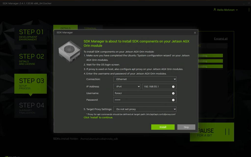 SDK Manager step-3