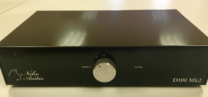 Neko Audio D100 Mk2 Black RCA