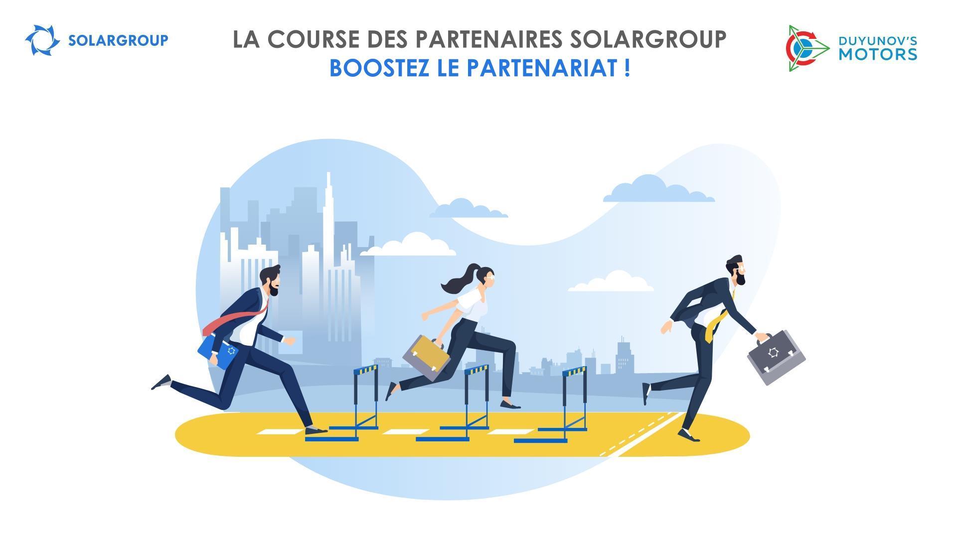 "Course des partenaires" SOLARGROUP : boostez le partenariat !