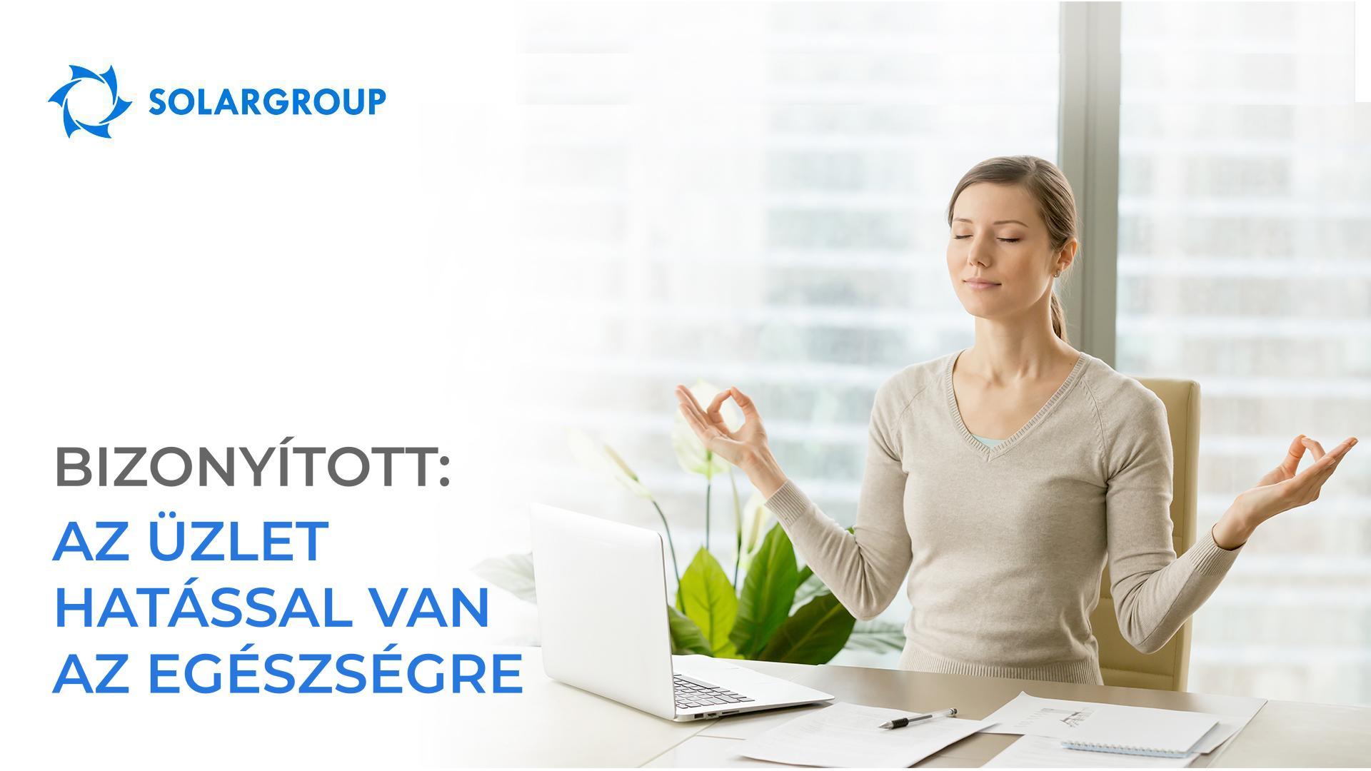 Bizonyított: az üzlet hatással van az egészségre!