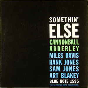 Cannonball Adderley - Somethin' Else - Blue Note LP 159...