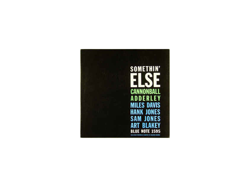 Cannonball Adderley - Somethin' Else - Blue Note LP 1595 Mono