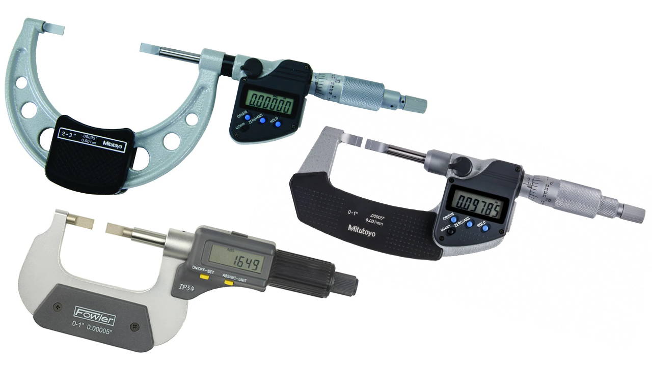 Digital Blade Micrometers at GreatGages.com