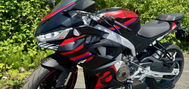 2025 APRILIA RS 457 motorcycle for rent near Redmond, WA