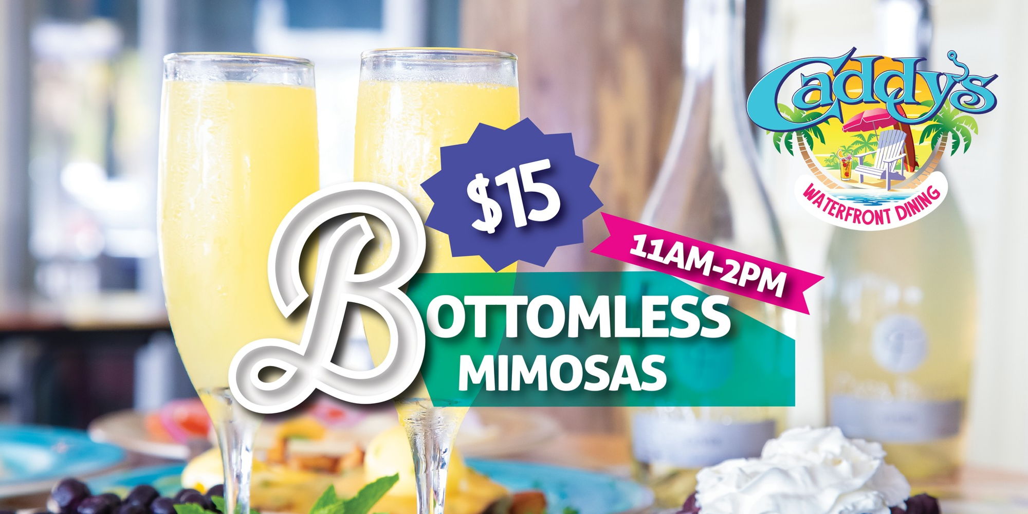 Bottomless Weekends! promotional image