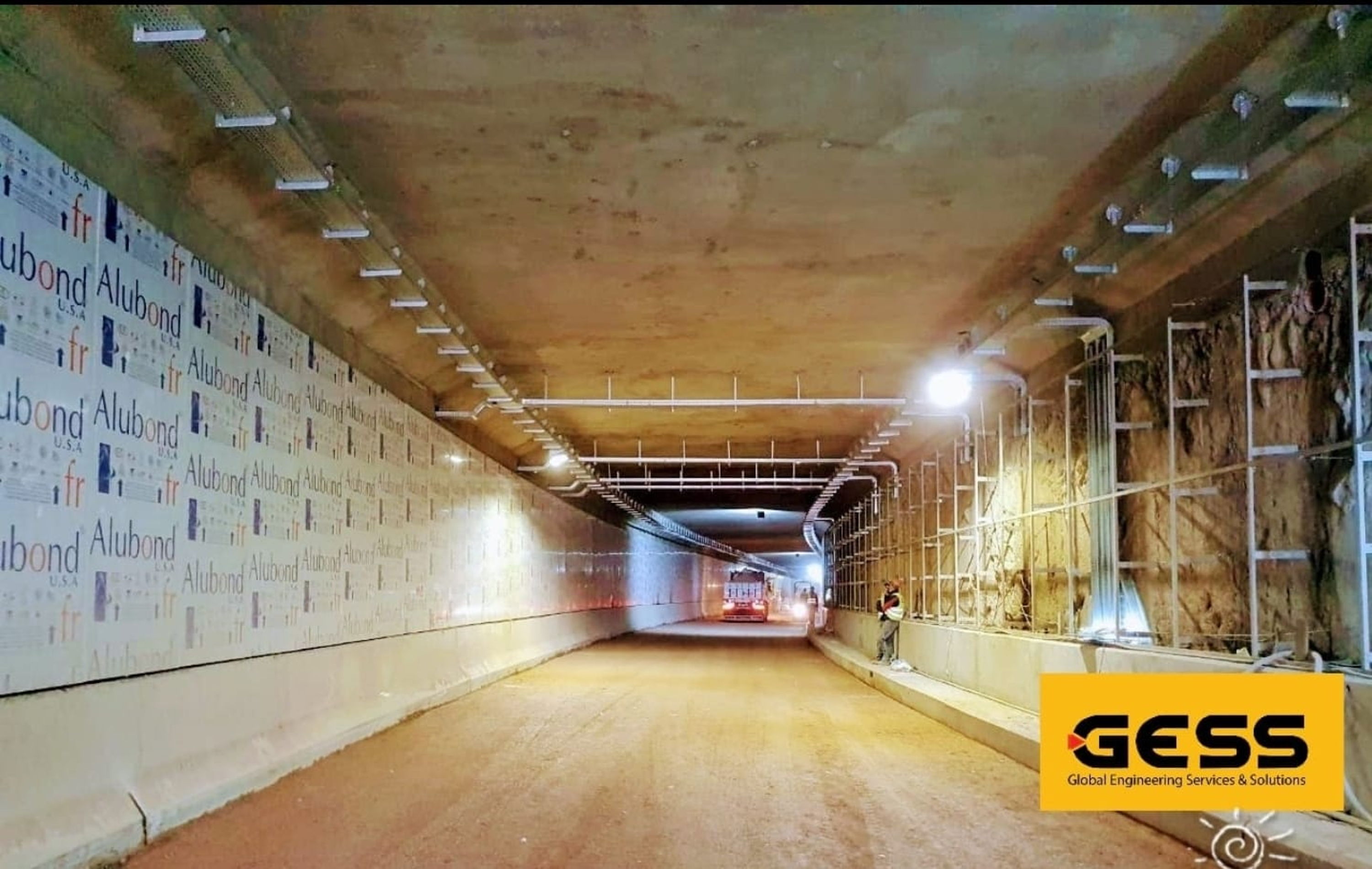 Portique de signalisation VMS pour le Tunnel ALMOUHADES