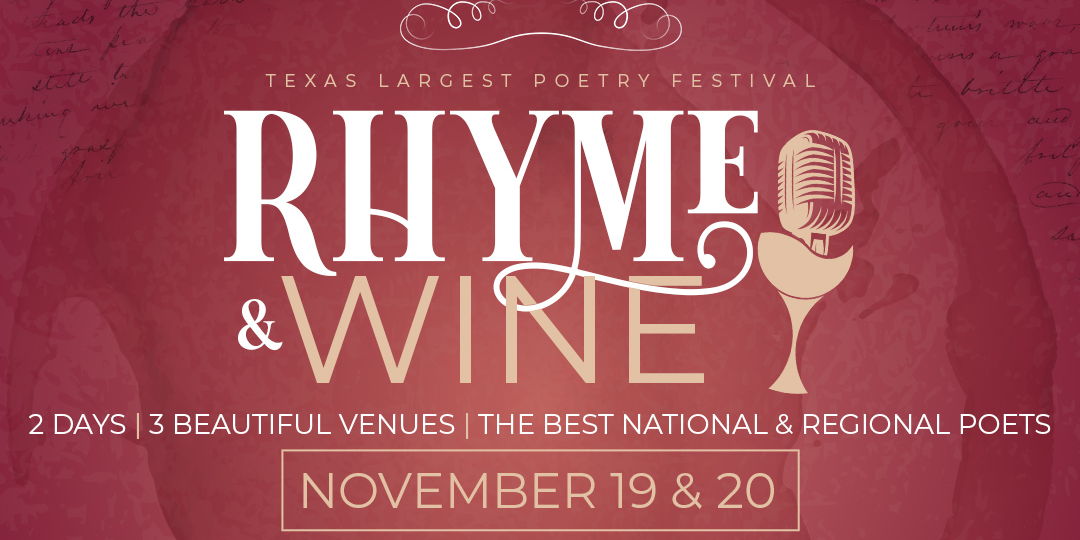 Rhyme & Wine Poetry Festival 2021 promotional image