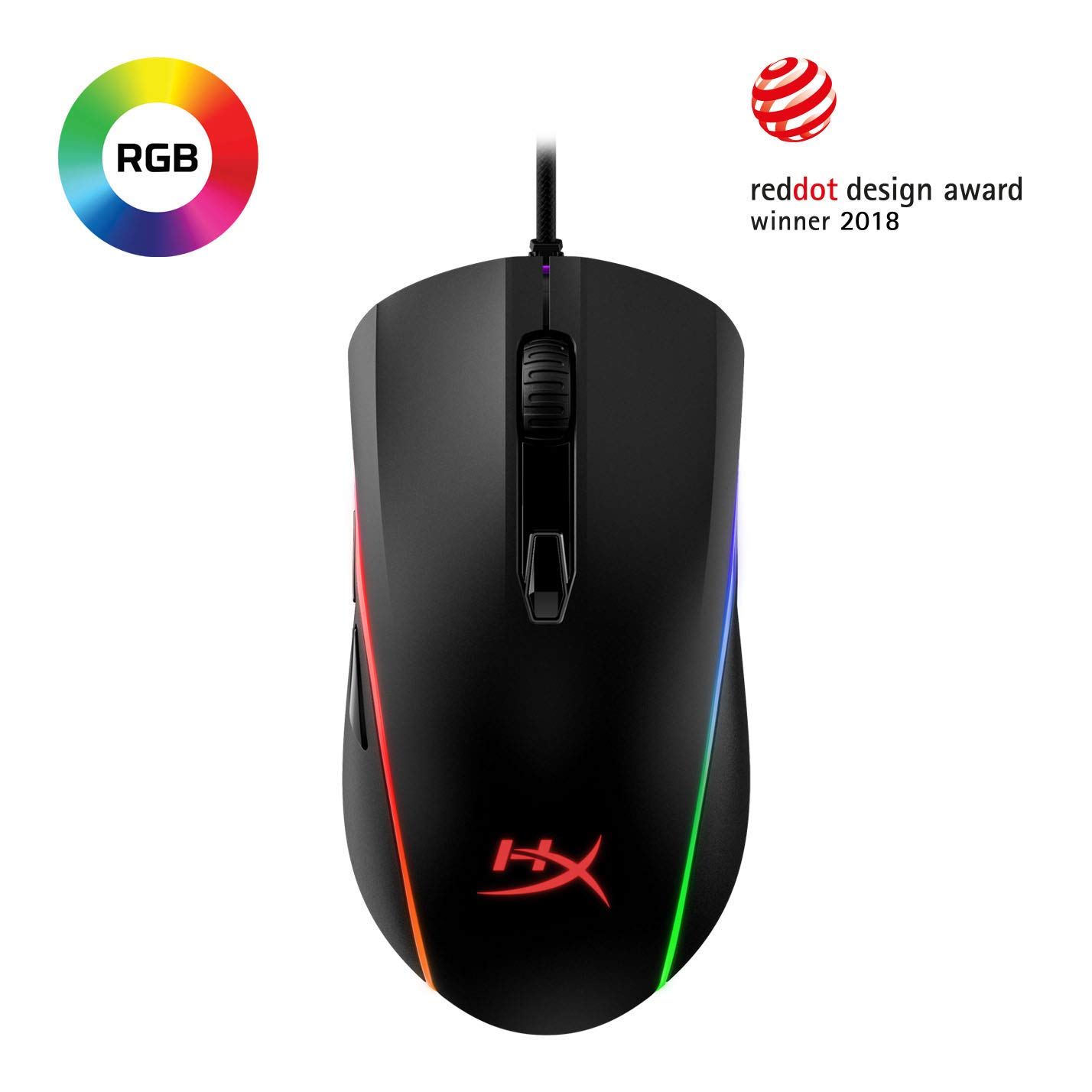 Hyperx Pulsefire Surge 18 Vs Roccat Kone Pure Ultra 19 Slant
