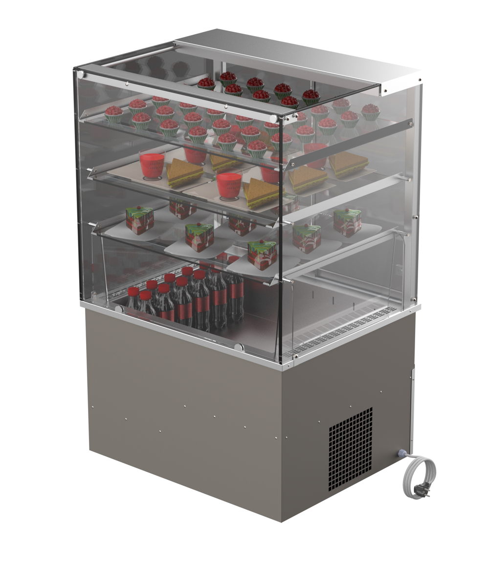 Coolpart KL DI SQ 800 S 3hp Kylmonter drop-in