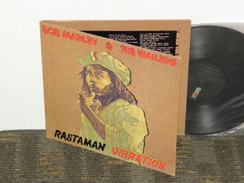 Bob Marley & The Wailers - "Rastaman Vibration" Gatefold Cover Island ILPS 9383 First labels STERLING matrix