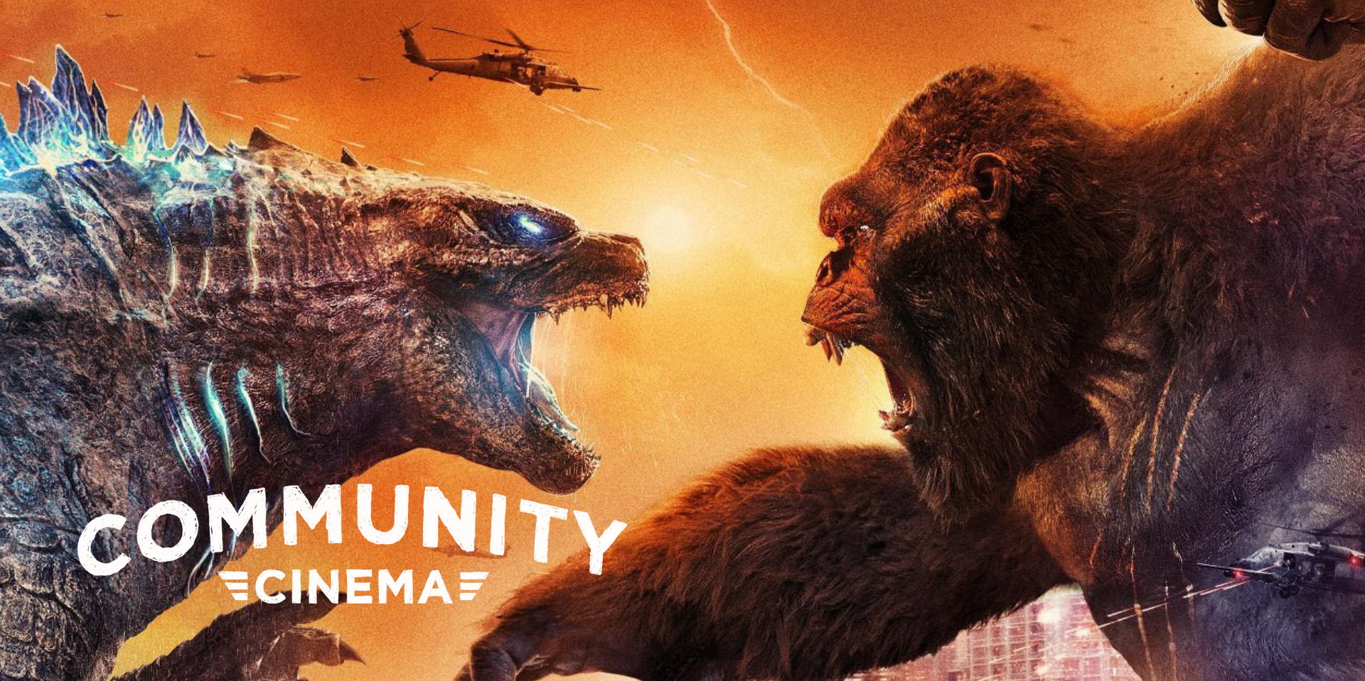 Godzilla Vs. Kong (2021) - Community Cinema & Amphitheater promotional image