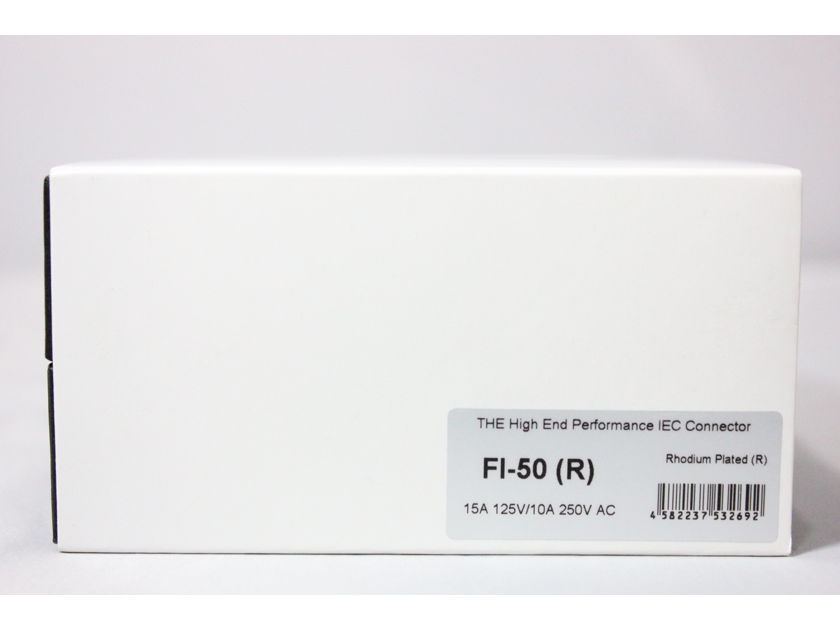 Furutech FI-50 (R) 15A IEC connector