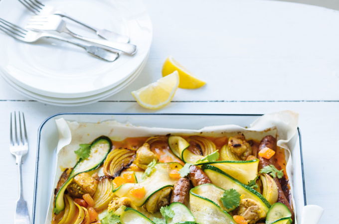 Sheet-Pan Chicken “Tagine”