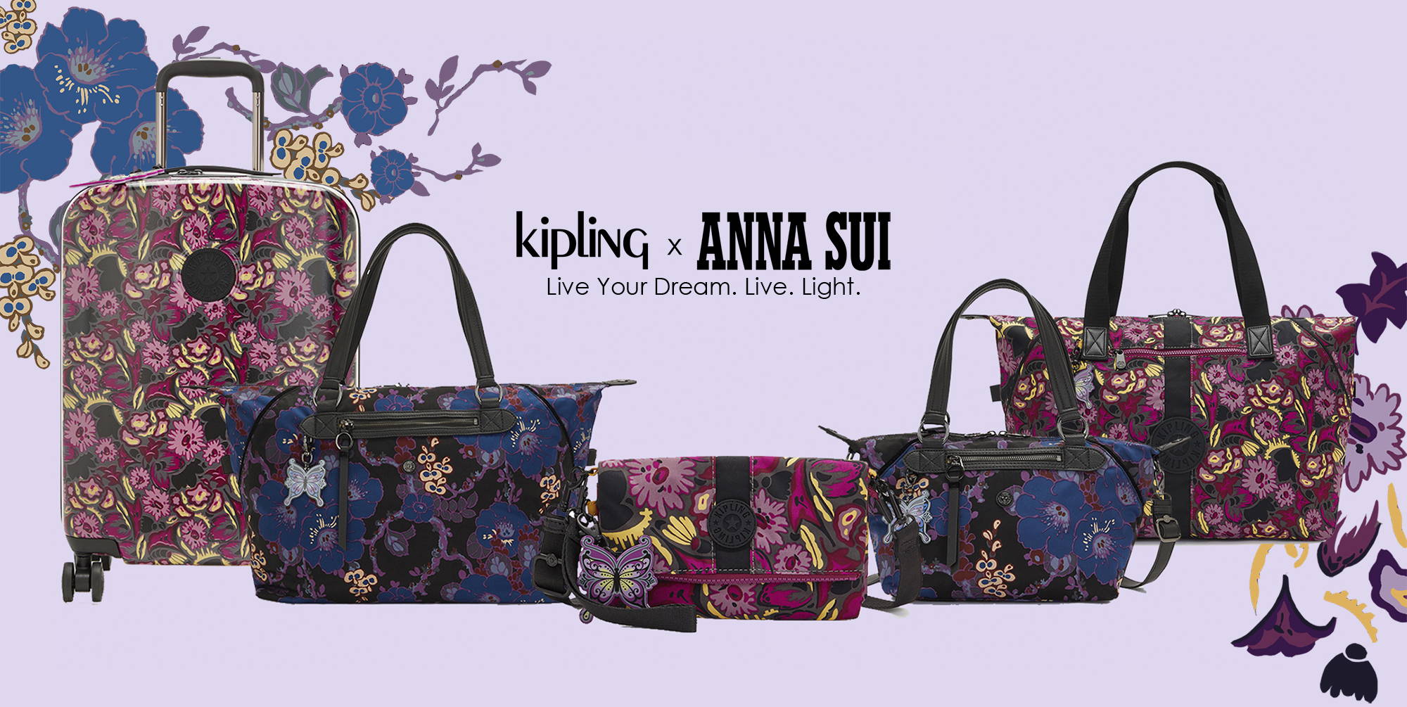 Anna Sui x Kipling