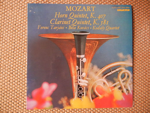 Mozart - Horn Quintet & Clarinet Quintet Hugaroton SLPX...