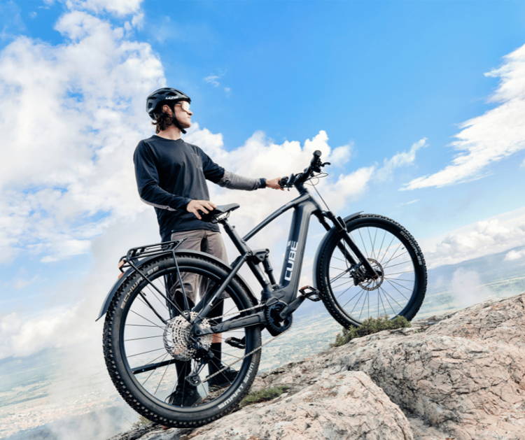 electric folding mountain bicycle Core Folding Electric Mountain Bike