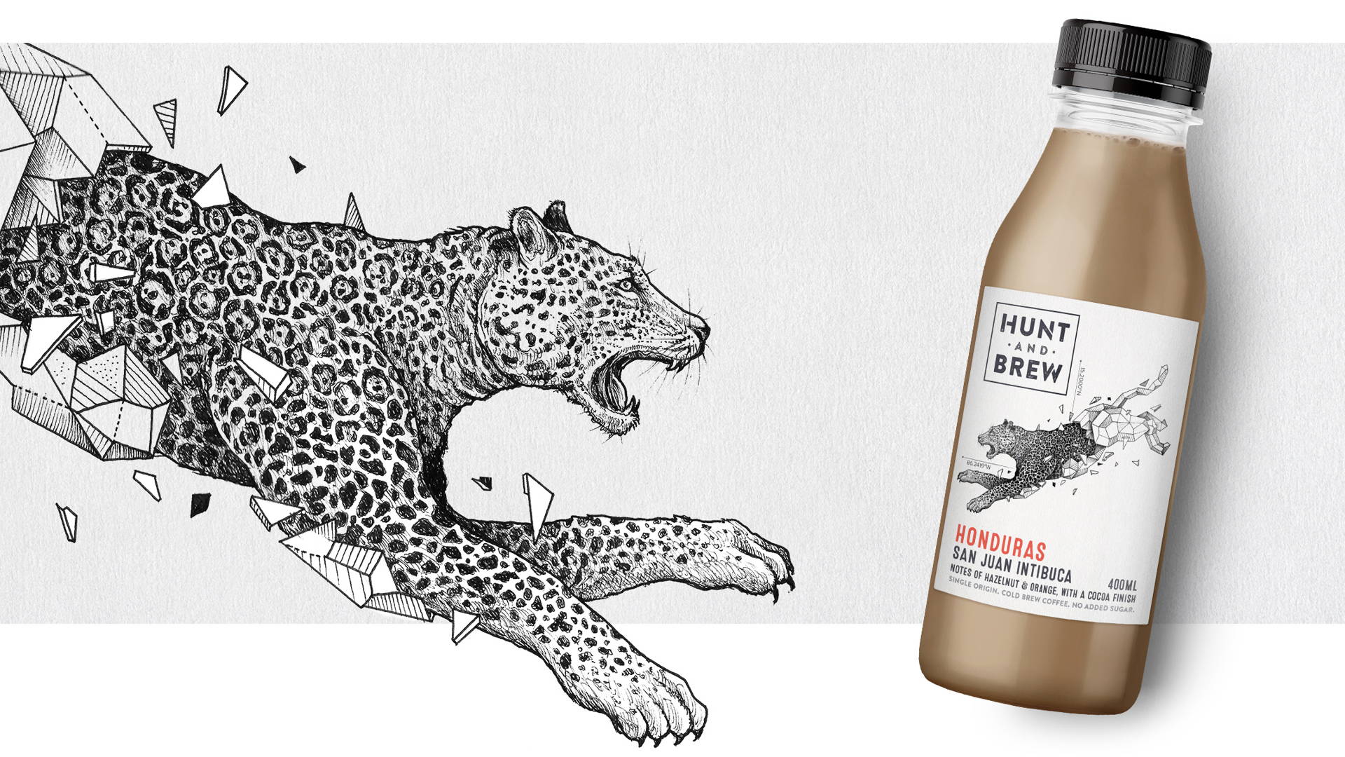 Featured image for Hunt & Brew Coffee Launches Tattooed Packaging To Appeal to the Modern Man
