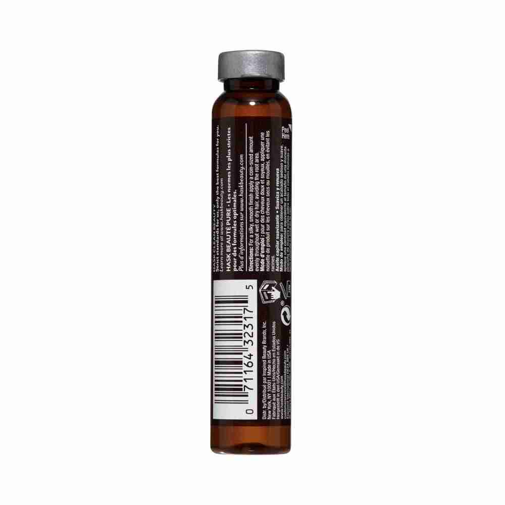 Hask Keratin Oil Smoothing Hair Oil Vial 18Ml - Image 3